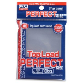 KMC Size Sleeves USA Version Pack of 100