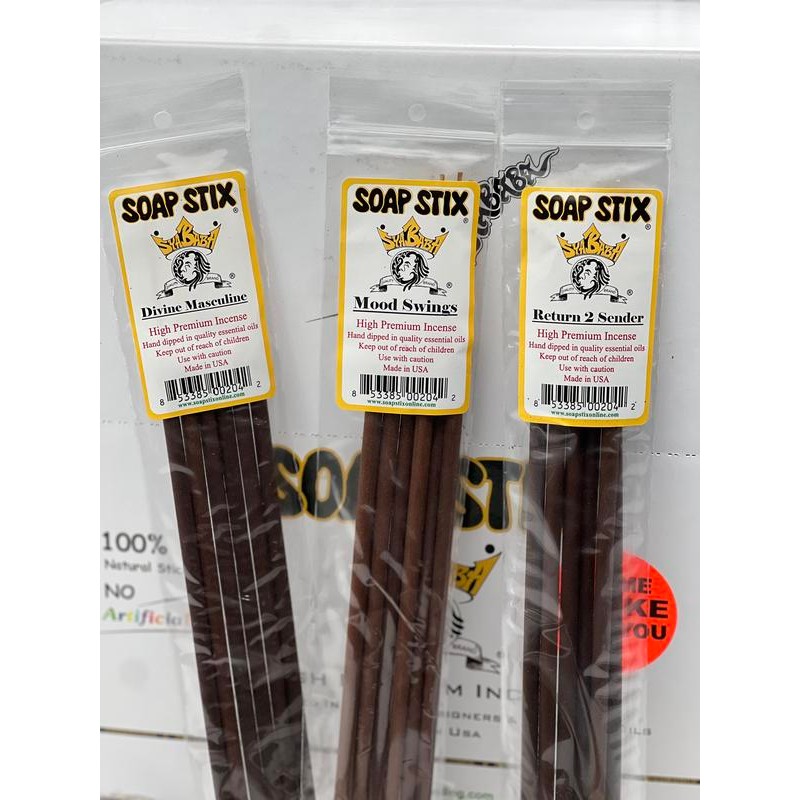 Soap Stix Incense for Aroma Therapy - Natural Aromatherapy