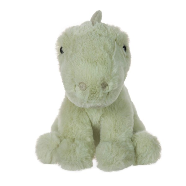 Apricot Lamb Toys Plush Green Dinosaur Stuffed Animal Soft Cuddly Perfect for Child (Green Dino，12 Inches)