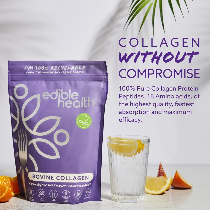 Edible Health Premium Collagen Powder. Types 1 and 3, Protein