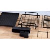 AIDERLY 2 Tier Dish Drainer Rack with Drip Tray Cutlery