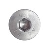 M8-1.25 x 16MM Flat Head Socket Cap Screws, Allen Socket