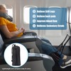 HOMEE Airplane Footrest with Memory Foam,Adjustable Airplane Foot Hammock, Portable