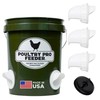The Original Poultry Pro Feeder DIY Port PVC Gravity Fed