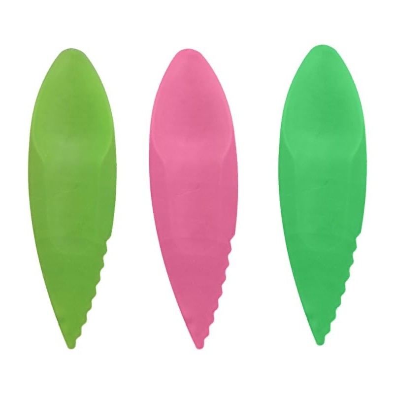 3pcs 2 in 1 Kiwi Easy Peelers Cutter Fruit Pulp