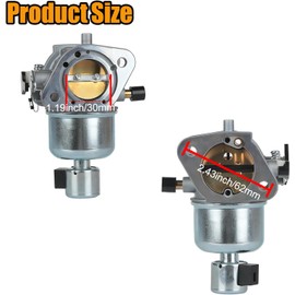 FR691V Carburetor for Kawasaki FR651V FR730V FR651V FS651V FS691V FS730V 23 HP Engine Mower Replaces 15004-0984 15004-0826 15004-0985 15004-0986 15004-0828 15004-0829 Carb with Gaskets