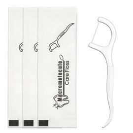 150 pcs Dental Flossers Each Individually Wrapped, Floss Singles Bag, Travel Hotel Restaurant Office Car Dental Floss Picks Oral Care Teeth Clean Flat Wire