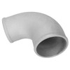 Reducer Elbow Pipe 3in to 4in OD 90 Degree Bend