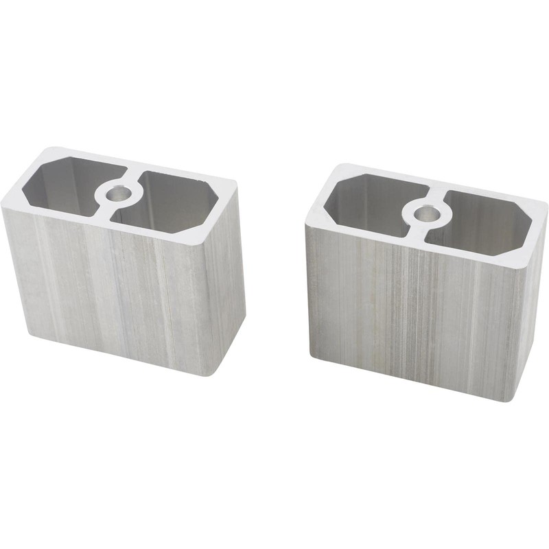 Speedway Motors Universal 4” Leaf Spring Lowering Block Kit, Fits