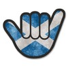 DestinationVinyl 2 x 10cm/100mm Scottish Flag Window Cling Sticker Car