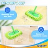 KEEPOW Reusable Wet Pads Refills Compatible with Swiffer Sweeper Mop,