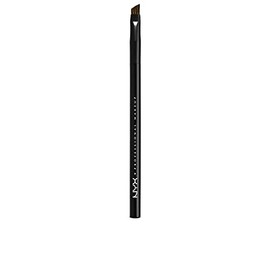 NYX Professional Makeup, Pro Angled Brush, Brocha de Cejas y Ojos en Ángulo