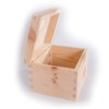 Small Rectangular Wooden Box with Lid | 14 x 12