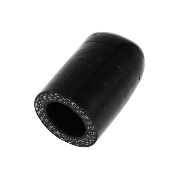 A ABSOPRO 1 Stück 30mm Länge 18mm/0,71" ID Schwarzer Autosilikonschlauch-Endkappe