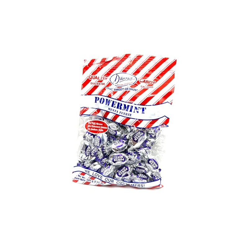 Diana Power Mint - Powerful Breath Mints Individually Wrapped -