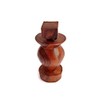 Pepper Mill Wood, Pepper Crusher. Jar Figure Ironwood Handmade for