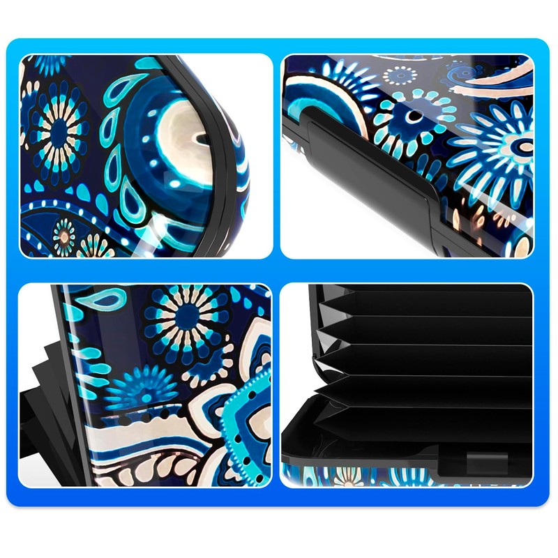 Card Holder for Men and Women, Aluminium with RFID Locking