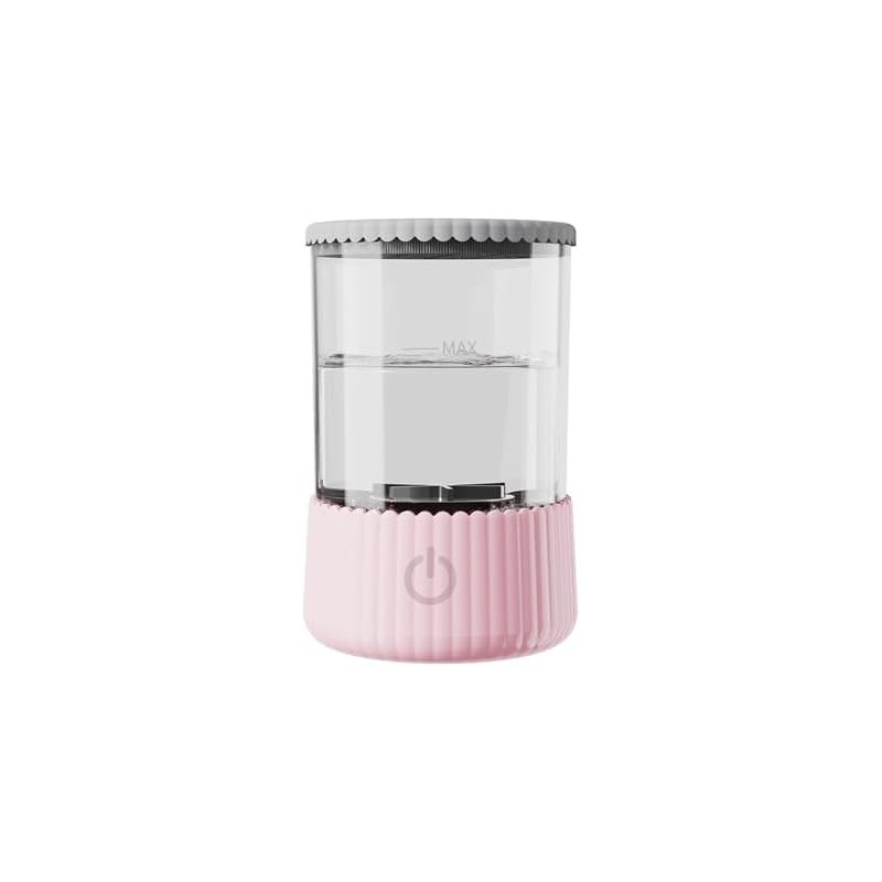 Limpiador de brochas de maquillaje eléctrico, fácil y práctico compañero
