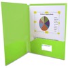 100 Pack Bulk Plastic Folders with Pockets for School, Kids,