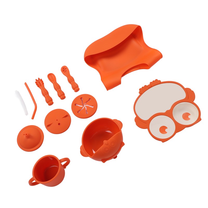 Baby Led Weaning Supplies Owl Shape Teether Safety Strong Suction