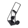 Dual Welding Cylinder Cart 440LBS Static Weight Capacity 10-Inch Solid