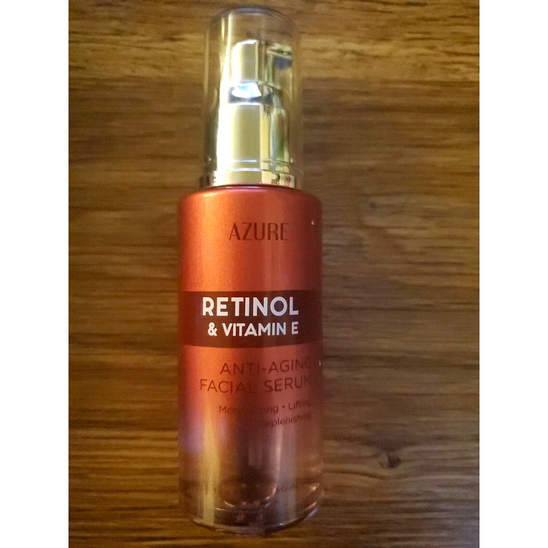 No AZURE RETINOL & VITAMIN E/ANTI-AGING FACIAL SERUM WRINKLE REDUCING