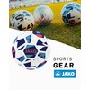 JAKO Trainingsball Iconic, weiß/Navy/Coral, 5