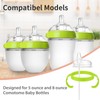 Spout Transition Sippy Cup Conversion Kit for Comotomo Baby Bottles,