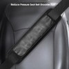 Car Seat Belt Shoulder Pad Relieve Pressure Elastic Seatbelt Backpack