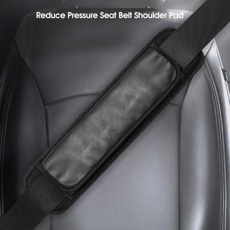 Car Seat Belt Shoulder Pad Relieve Pressure Elastic Seatbelt Backpack