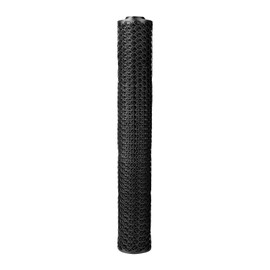 Boen - Plastic Hex Chicken Wire Mesh Temporary Fence Roll (4' x 50' - Black) - Plastic Fence Poultry Netting for Temporary or Semi Permanent Enclosures, Deer Netting Fence, Construction Fencing