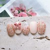 Indie Pink Tweed# - Short Oval / 인디핑크트위드# - 숏오벌