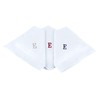 Monogrammed Handkerchiefs for Men - Soft Hankies for Men +