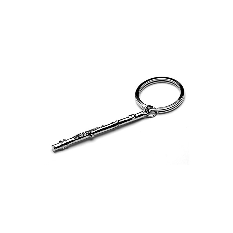 Flute Keyring With Gift Pouch