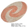 Wall Basket Natural Rattan Exquisite Rustic Decorative Hanging Woven Wall