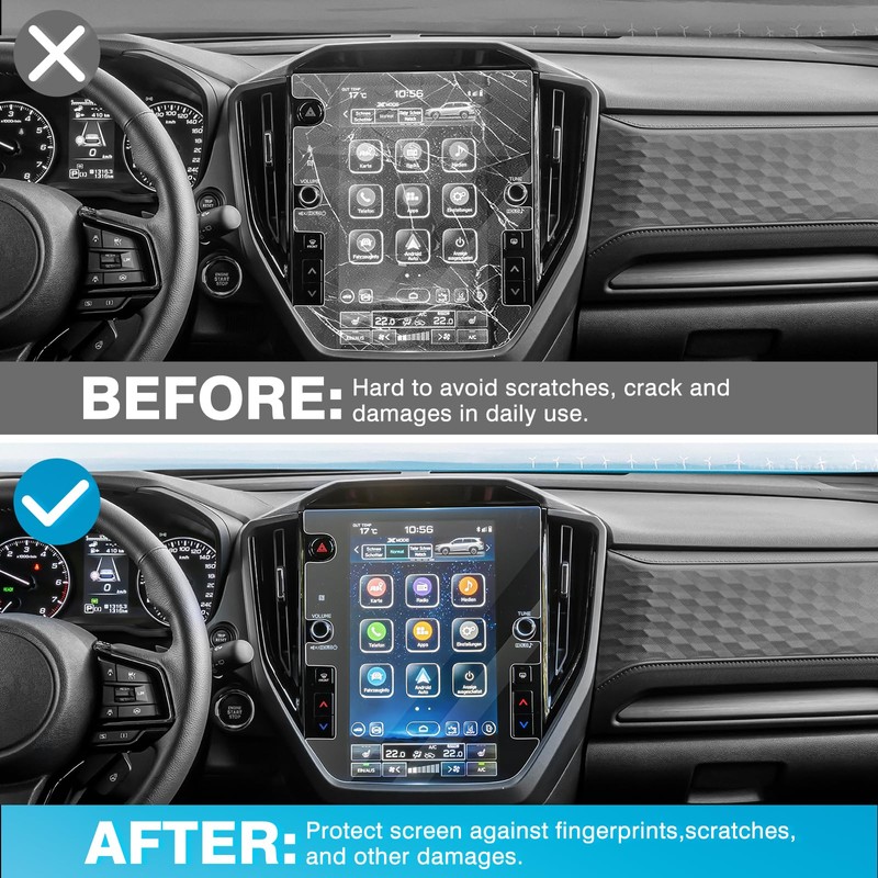 Karltys [Upgrade 2 Pack Screen Protector for 2025 2026 Forester