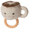 Mary Meyer Sweet Soothie Soft Baby Rattle with Teether Ring,