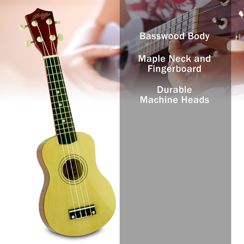 Johnny Brook Soprano Ukulele Kit (Natural)