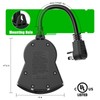 Outdoor Light Timer Waterproof, 24 Hours Plug in Timer with