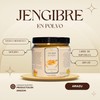 ARIAZU Jengibre en polvo molido 400gr frasco hermetico reusable