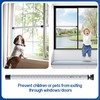 WooFog Sliding Door Security Bar,Window Security Bars Inside,17-50 inch Adjustable