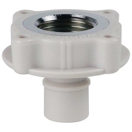 Kakudai 7724 Easy Replacement Nipple for Washing Machines, For Side Faucets with 13 Couplings, One-Touch Connection of Water Supply Hoses, Resin