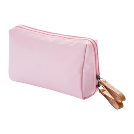 Generic Travel Makeup Bag Portable Clutch Cosmetic Pouch for Travel Concert Hotel Vanity, Pink