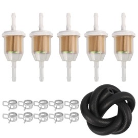 Carbhub Fuel Filter for Kohler 25 050 22-s 08-s 03-s for JD Am116304 Gy20709 Gravely 21541500 21410800 Replace for JD Toro/Wheel Horse 71-5960 with Clamps
