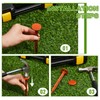 32 Pcs Garden Stakes Survey Markers Low Profile Survey Stakes