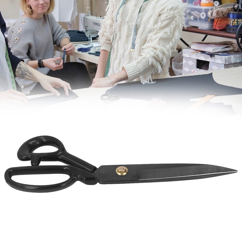 12in Sewing Scissors Professional Heavy Duty High Manganese Steel Craft