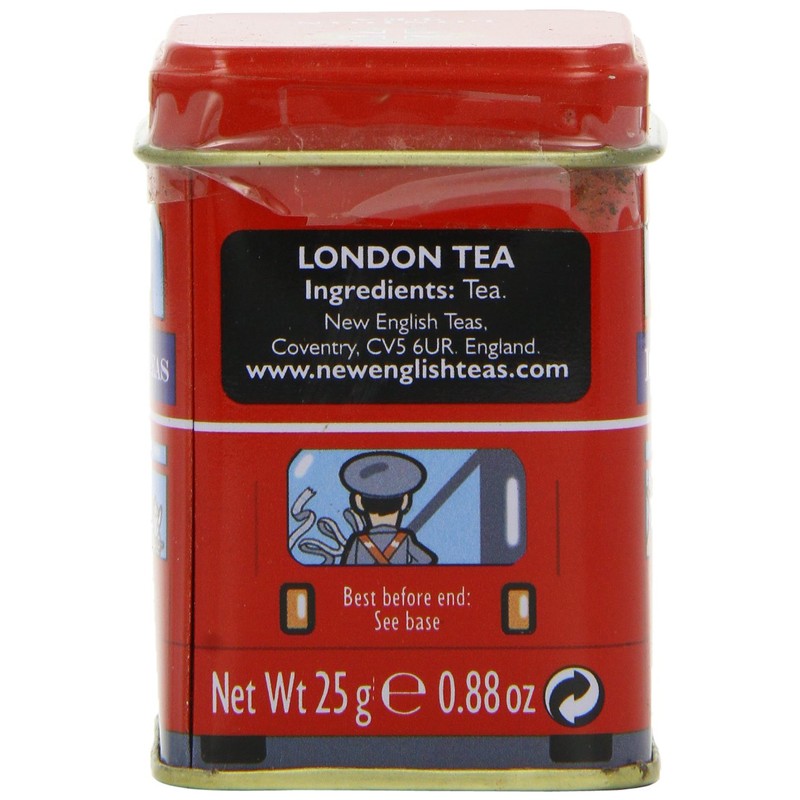 New English Teas London Red Bus Loose Tea Mini Tin