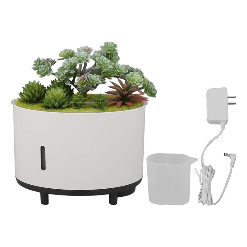 Simulation Plant Humidifier, 20-30mlH 200ml Mini Portable Humidifier USB Charging