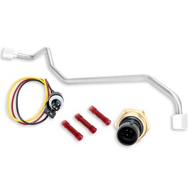 Gagsu Exhaust Back Pressure EBP Tube Sensor and Wire 1C3Z9D477AA 598-114 1840078C1 Compatible with Ford 7.3L Powerstroke Diesel 1998-2003