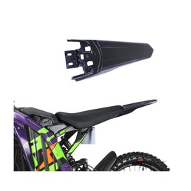 Extended Rear Fender,Longer Tail Guard for Surron Light Bee X/S and Segway X160/X260,Long Back Mudguard for Sur Ron Parts,Suron Accessories (Not for Talaria,E ride pro),Black